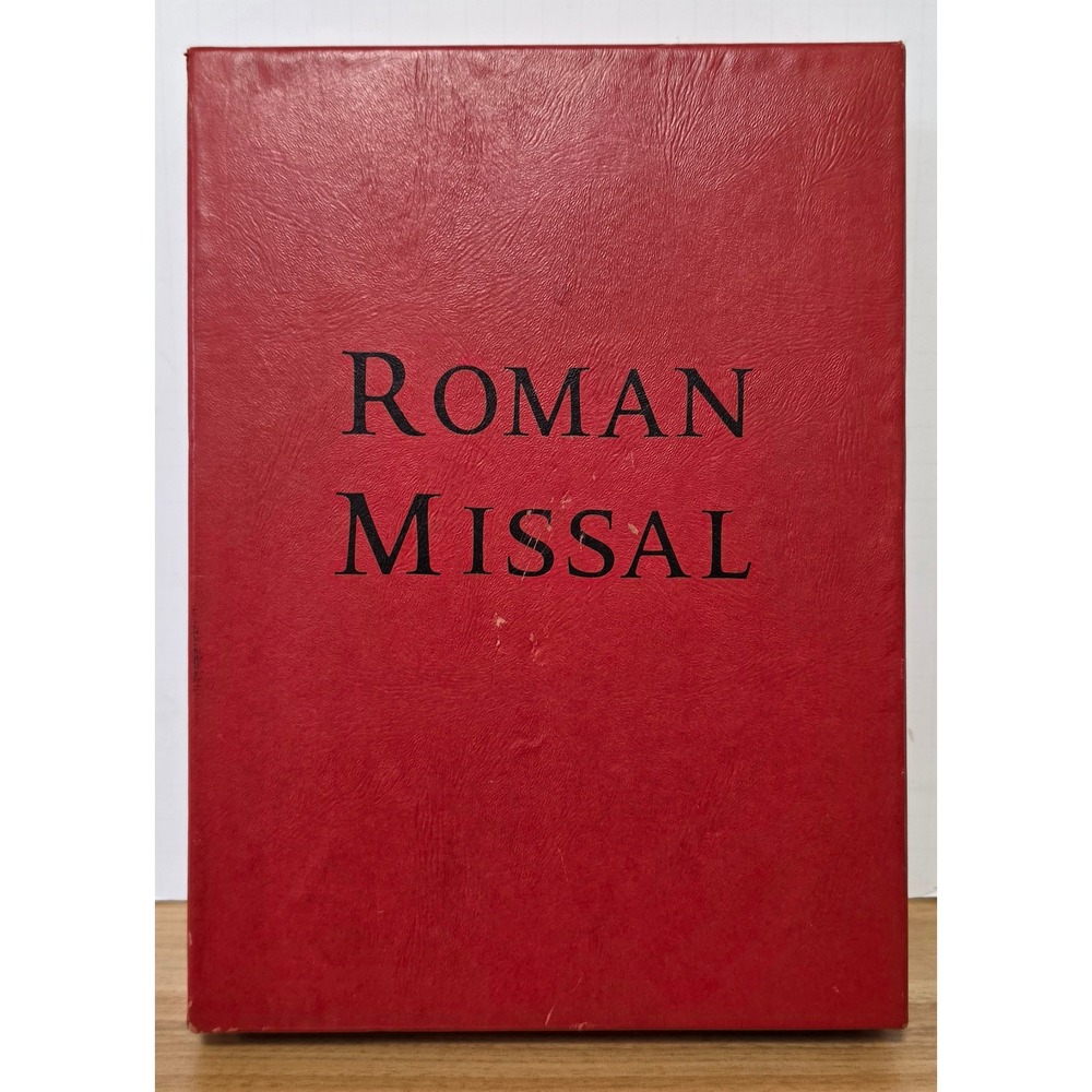 Vintage 1967 Latin/English Sacramentary Alter Missal Dominican Rite New Orleans